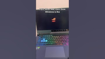 Mac vs Windows? Which do you prefer ? #mac #windows #laptop #gamers #laptop  #shorts #asus #intel