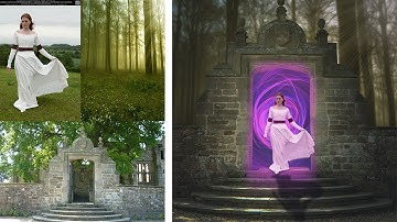 The Portal Photoshop Manipulation Tutorial In Photoshop cc l Tutorial 2020