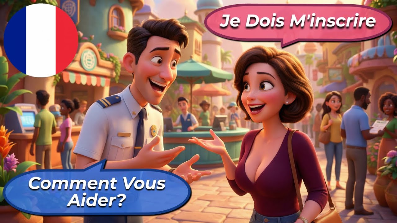 Простые разговорные упражнения на французском языке для уровня A1-B1 | Диалоги на французском языке