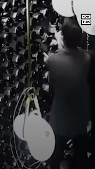 Wall of Wine Collapses at Restaurant in Russia