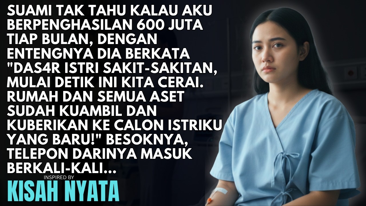 DIUS!R SUAMI SAAT SAKIT DEMI PELAK0R, SUAMI SUJUD MOHON BALIK USAI TAHU ISTRINYA MILIARDER!