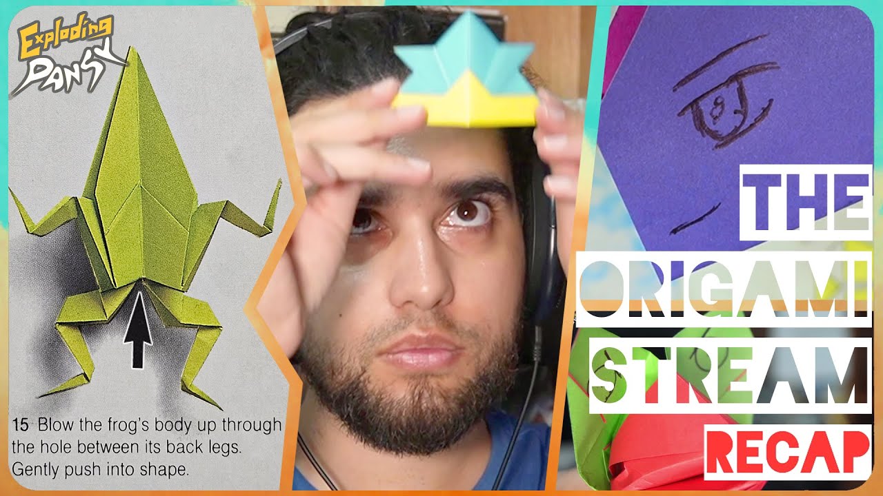 Making Origami can get a bit weird | The Origami Stream Recap/Timelapse ...