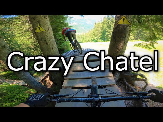 Chatel Bike Park BIG Jumps, Crazy Trails!! - YouTube