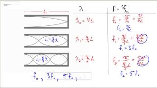 Standing Waves in a Pipe Closed on One End