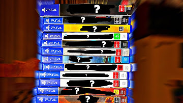 [ASMR] My PS4 games collection