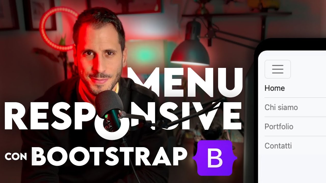 Menu Responsive html con Bootstrap - YouTube