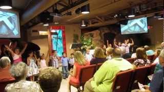 Easter Sunday 2013, the kids of Touch of Grace Fellowship singing "My Savior Lives"