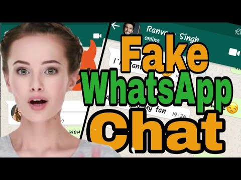 How to Create Fake WhatsApp Chat || Fake WhatsApp Chat Prank || by