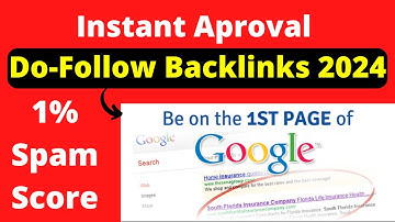 Dofollow Backlinks | Dofollow Backlinks Instant Approval | Dofollow Backlinks Kaise Banaye 2024