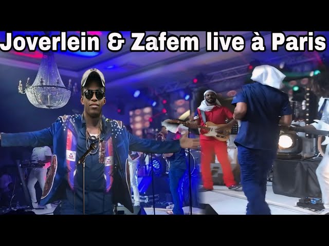 Joverlein Moïse u0026 Zafem live a Paris yeswa pou premye fwa neg yo kraze paris nap bwè,saw wea sesa🔥 class=