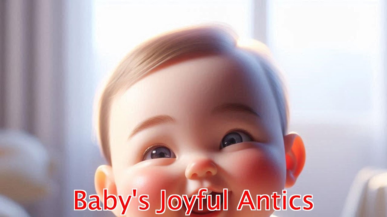 Baby's Joyful Antics