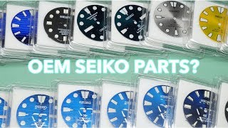 Where To Get OEM Seiko Parts? Beginner Seiko Modding Tools? Lume Shot Q&A   - YouTube