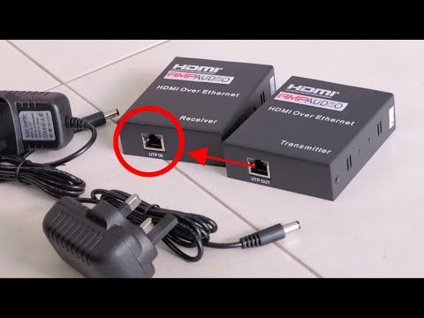 Video: HDMI-Extender: Kabelübersicht Mit 