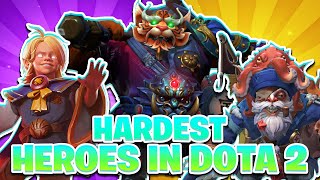 The 3 Hardest Heroes To Play in Dota 2