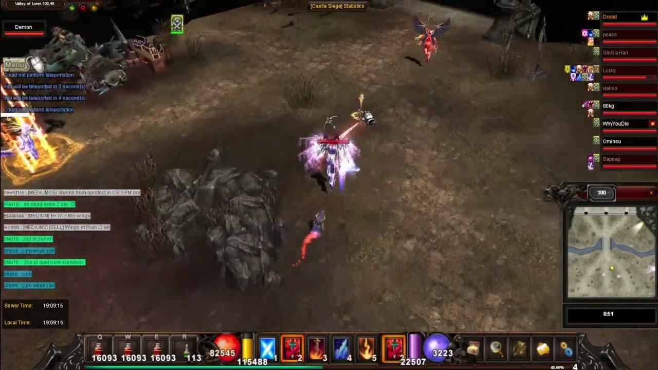 Castle Siege Battle 30.03.2025 | Mu Online Season 6 | EliteMu | x200