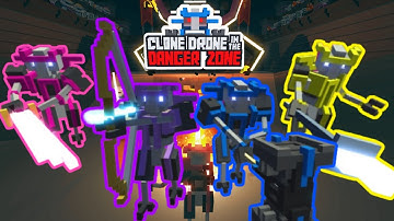 Clone Drone In The Danger Zone - Weapons Explained