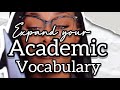 Expand your academic vocabulary  full ettiennemurphy  psychology academicwriting