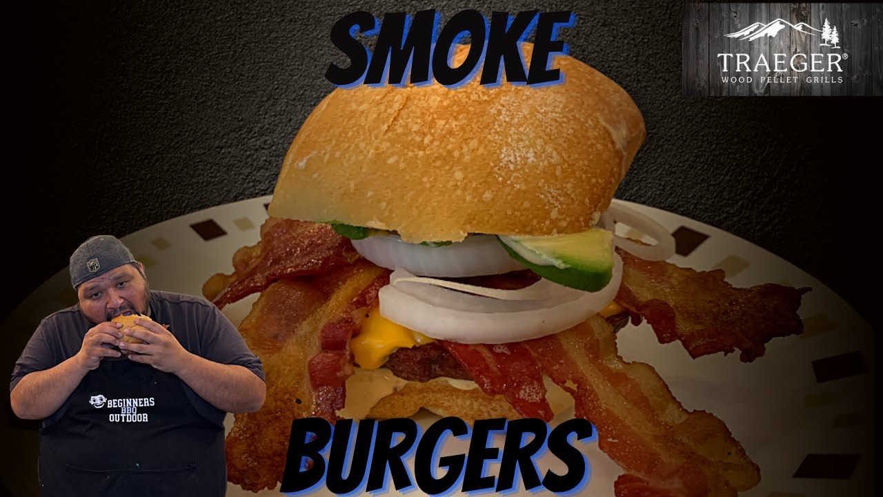 How to Grill burgers Traeger grill frozen burgers on pellet grill