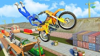 Moto Cross dirt bike racing offroad game - 2023- motorcycle stunt racing android game screenshot 5