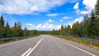 Driving in Finland - 200% Speed - Countryside Roadtrip - Beautiful & Relaxing