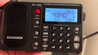 2024 05 45 AM UTC The VORW show on 4840 kHz - excellent signal in Virginia WWCR 3