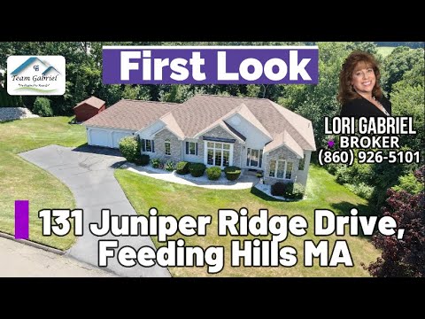 131 Juniper Ridge Drive, Feeding Hills, MA home video tour