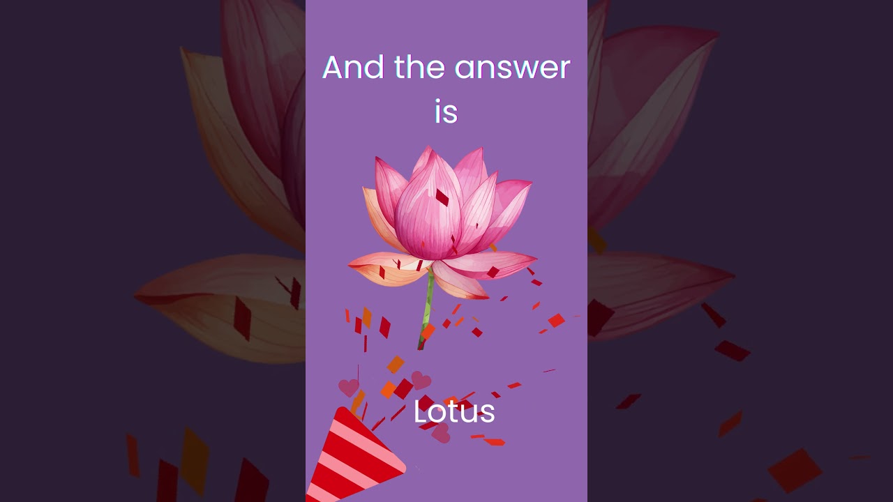 National Flower of India 🇮🇳🌸 | GK for Kids | Mini Minds GK