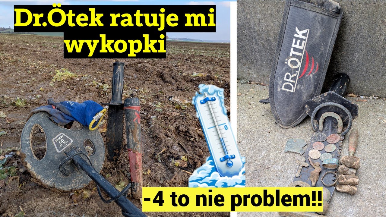 Dr.Ötek ratuje mi wykopki. -4° to nie problem! Odc.58