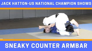 SNEAKY ARMBAR ATTACK |  USA JUDO ATHLETE JACK HATTON SHOW AN EFFECTIVE JUDO ARMLOCK