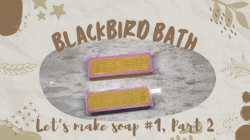 Part 2 - How to Make Turmeric Cold Press Soap | Unmold and Cut #fyp