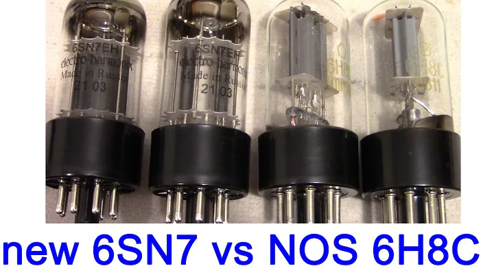 Is a new 6SN7 better than NOS USSR 6H8C(equivalent or substitute of 6SN7) ; preamp tube test