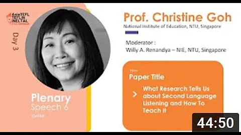 Christine Goh - AsiaTEFL 2022 Plenary