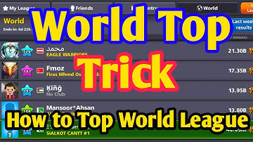 Top World League 8 Ball Pool No Winning Reset- How To Top World League by 8BP Panther