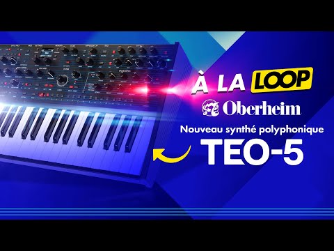 OBERHEIM TEO-5 : le nouveau synthé POLYPHONIQUE 5 voix ! | Star's Music “À LA LOOP“