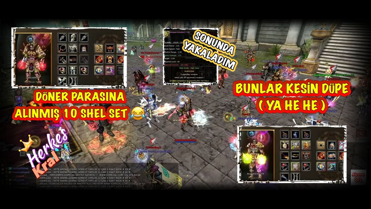 OREADS ADINA YAKIŞIR USERLERİ İLE ÖN PLANDA KNİGHT ONLİNE