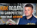 Инструкция как подать заявление на банкротство физических лиц. Юрист по банкротству объясняет