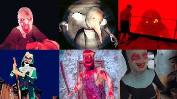 Game Overs #7 | Cursed House ⚔️ Smiling X Zero ⚔️ Death Park 2 ⚔️ Evil Nun 2 ⚔️ Head Horse & More