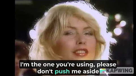 Blondie: heart of Glass- With Lyrics