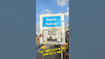 Deze stad bestaat in twee landen tegelijk! ??