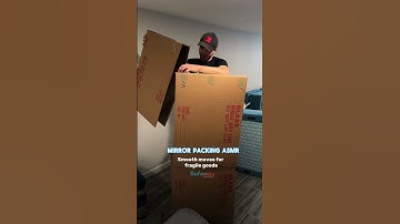 No Broken Mirrors Here! Watch Expert Packing in Action 💪📦