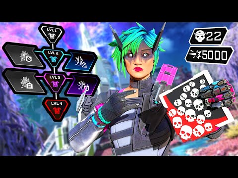 NEW LEGEND ALTER 22 KILLS WITH THE BEST PERKS (Apex Legends Gameplay Season 21)