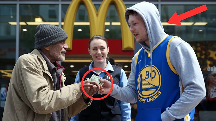 Homeless Man Pays for Stranger's Meal with His Last Dollar, Unaware of His True Identity!
