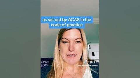 What can you do if your employer fails to follow ACAS rules?