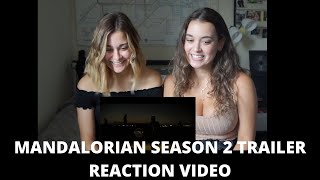 MANDALORIAN SEASON 2 TRAILER REACTION VIDEO