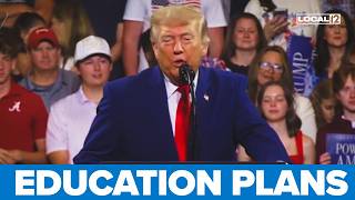 President Trump delivers remarks at Wheeler High School in Marietta, Georgia.