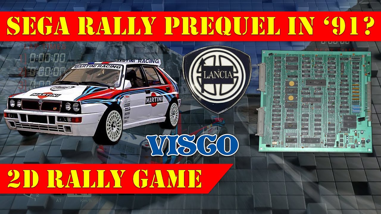 Prequel 2D di SEGA RALLY? 1991 Arcade by Visco!! (ITA) - YouTube