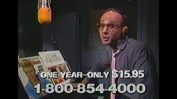 🎸 Paul Shaffer for Rolling Stone Magazine! (1986 TV Commercial) | VHS Rip HQ | Retro Ad Gold 💥📰