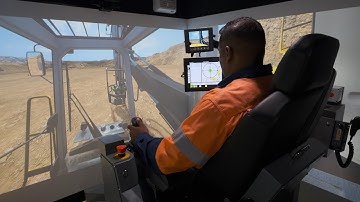 CYBERMINE Epiroc D65 Drill Rig Simulator