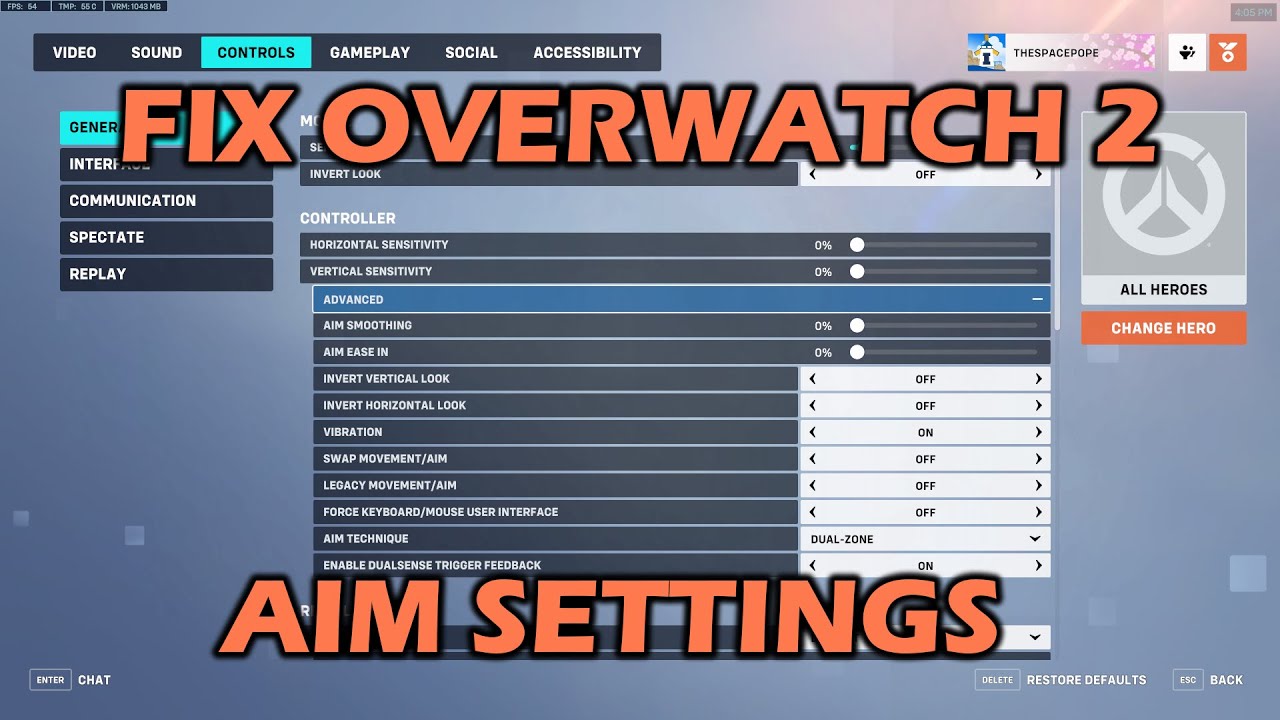 Overwatch 2 hat einen versteckten Modus für besseres Aim - So