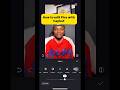 How to edit pics using CapCut. Watch the magic! #CapCut #PhotoEdit #HowTo #Shorts #EditWithMe
